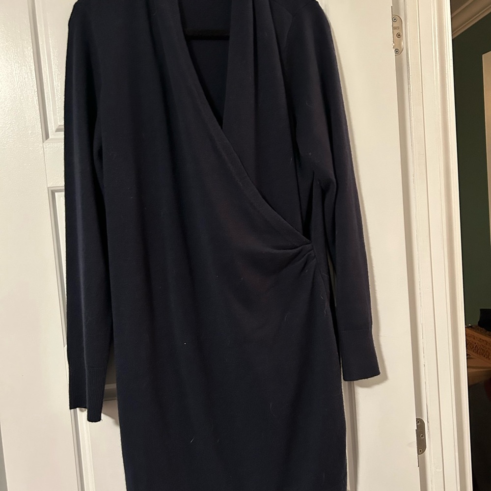 Reitmans Navy Wrap Dress